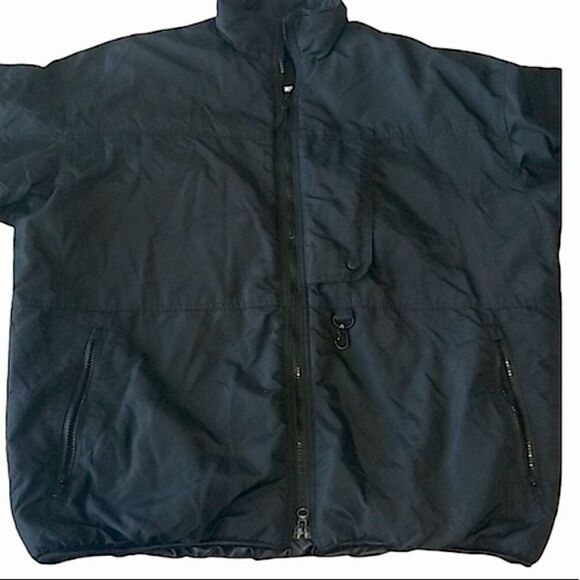 Performance Outfitters Black Windbreaker Winter sz L - Picture 4 of 9